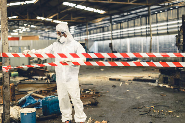 Professional Odor Removal technician working in Pevely, MO